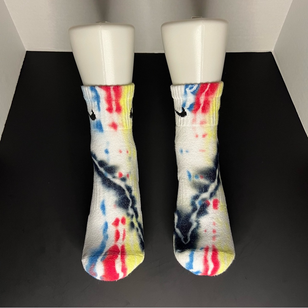 Custom Tie-Dye Nike ankle crew sock. - Picture 4 of 7